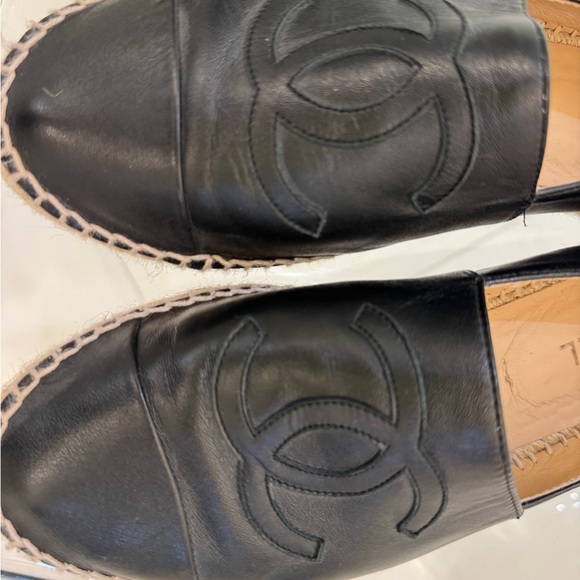 Chanel Leather Espadrilles Size 41 - Picture 2 of 9